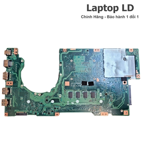 Mặt sau motherboard Asus V505L với hệ thống mạch điện
