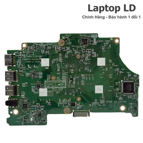 Mặt sau motherboard Dell Inspiron 11 3148 mã 13321-1 hiển thị hệ thống mạch điện
