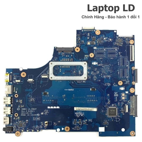 Mặt sau motherboard Dell Inspiron 5537 với hệ thống mạch điện
