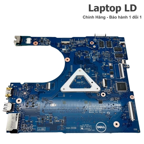 Mặt sau motherboard Dell Inspiron 5758 mã LA-B843P hiển thị mạch điện chi tiết