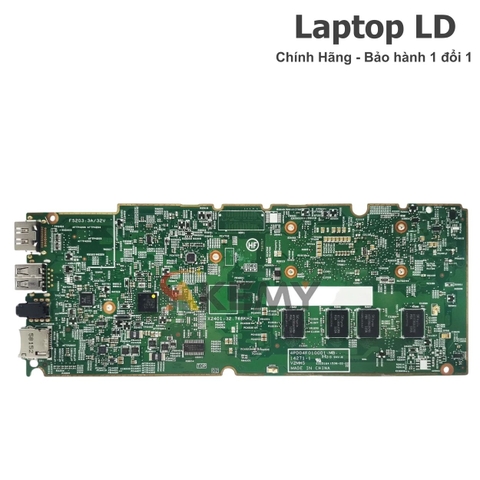 Mặt sau motherboard Dell Latitude Chromebook 13 7310 hiển thị hệ thống mạch điện hoàn chỉnh