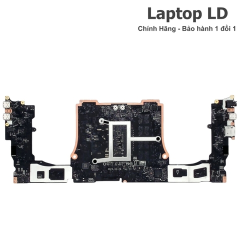 Mặt sau motherboard Dell Premium 14 DA14250 cho thấy hệ thống mạch điện hoàn chỉnh