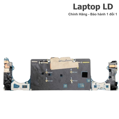 Mặt sau motherboard Dell XPS 13 7390 2 trong 1 cho thấy hệ thống mạch điện hoàn chỉnh