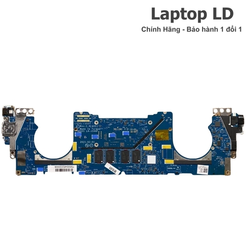 Mặt sau motherboard Dell XPS 13 9310 cho thấy hệ thống mạch điện hoàn chỉnh