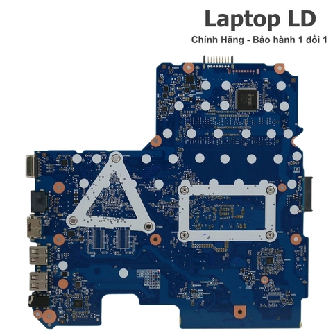 Mặt sau motherboard HP 14-AM hiển thị hệ thống mạch điện chi tiết