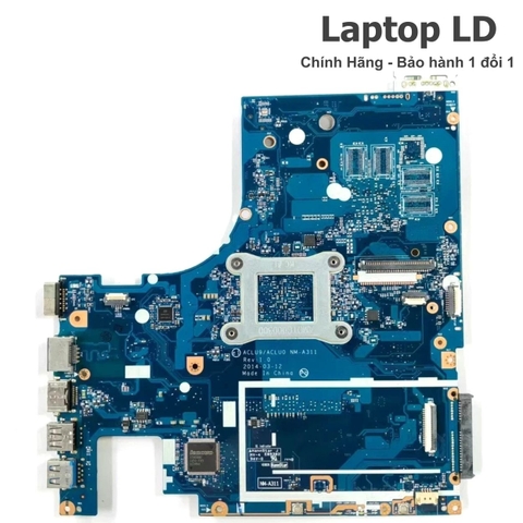 Mặt sau motherboard Lenovo G50-30 NM-A311 với hệ thống mạch hoàn chỉnh