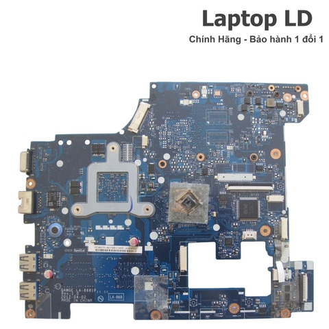 Mặt sau motherboard Lenovo G585 LA-8681P hiển thị hệ thống mạch điện