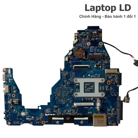 Mặt sau motherboard Toshiba Satellite C665P với hệ thống mạch điện