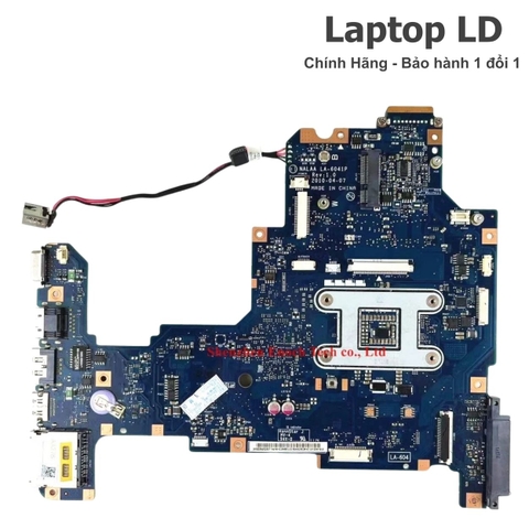 Mặt sau motherboard Toshiba Satellite L675 hiển thị hệ thống mạch điện chi tiết
