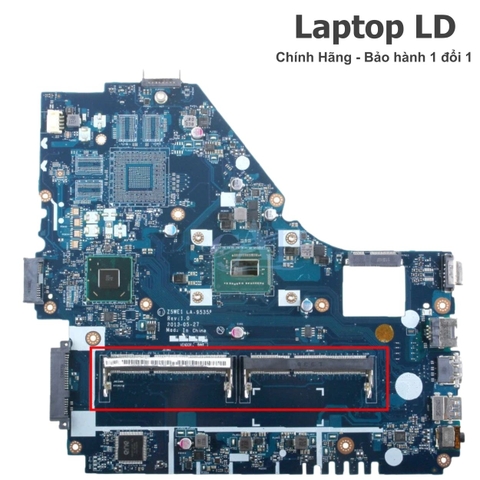 Mặt trước main Acer Aspire E1-570 / E1-530 CPU i5-3337U LA-9535P