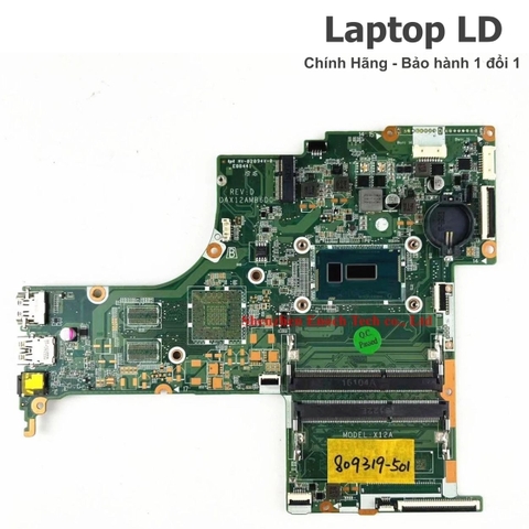 Mặt trước main HP Pavilion 17-G CPU i3-5020U DAX12AMB6D0