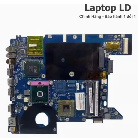 Mặt trước bo mạch chủ Acer Aspire 4736Z hiển thị chipset và linh kiện