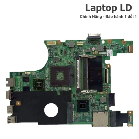 Mặt trước bo mạch chủ Dell Inspiron 14R N4050 với đầy đủ linh kiện
