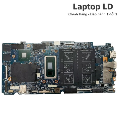 Mặt trước bo mạch chủ Dell Inspiron 15 7500 2-in-1 với đầy đủ chipset và linh kiện