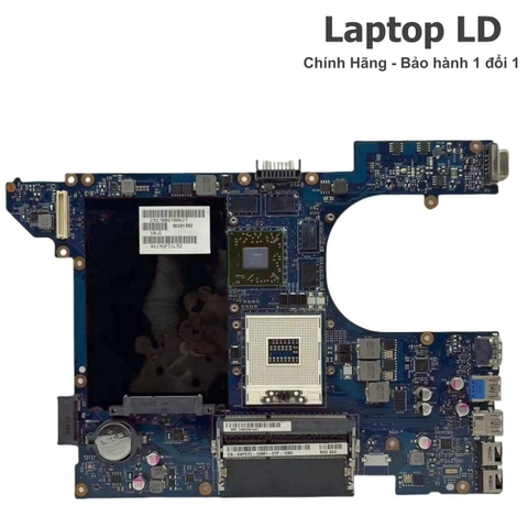 Mặt trước bo mạch chủ Dell Inspiron 15R với chipset và linh kiện chính