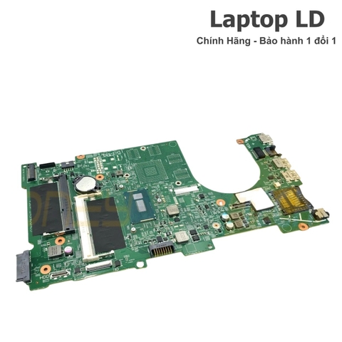 Mặt trước bo mạch chủ Dell Inspiron 17 7746 với chipset và linh kiện chính