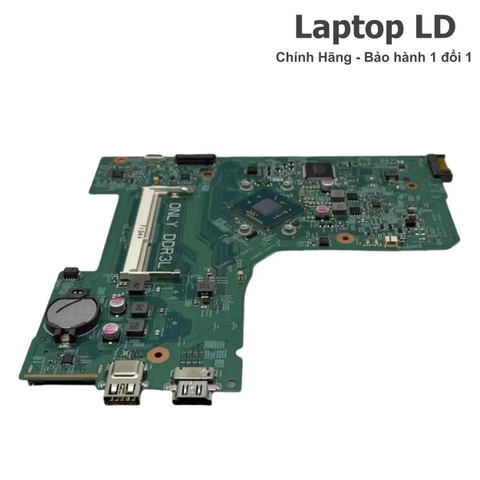 Mặt trước bo mạch chủ Dell Inspiron 3451 hiển thị chipset và linh kiện