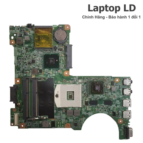 Mặt trước bo mạch chủ Dell Inspiron N4030 với đầy đủ linh kiện