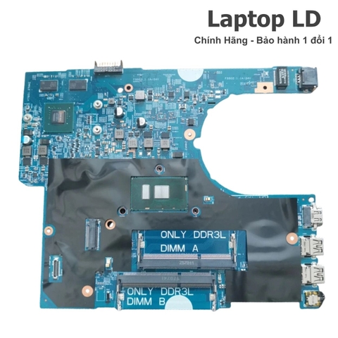 Mặt trước bo mạch chủ Dell Latitude 3470 3570 với đầy đủ chipset và linh kiện