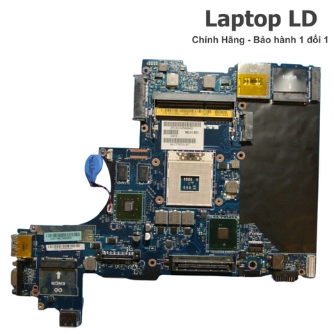 Mặt trước bo mạch chủ Dell Latitude E6410 hiển thị đầy đủ linh kiện