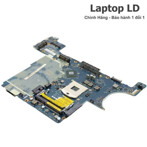 Mặt trước bo mạch chủ Dell Latitude E6430 với chipset và linh kiện chính