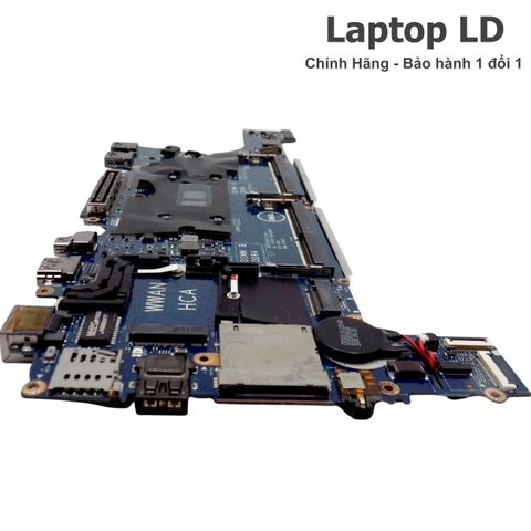 Mặt trước bo mạch chủ Dell Latitude E7270 với đầy đủ chipset và linh kiện