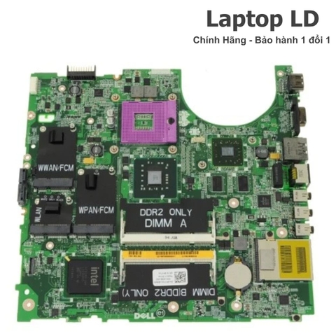 Mặt trước bo mạch chủ Dell Studio 15 1535 1537 với đầy đủ linh kiện