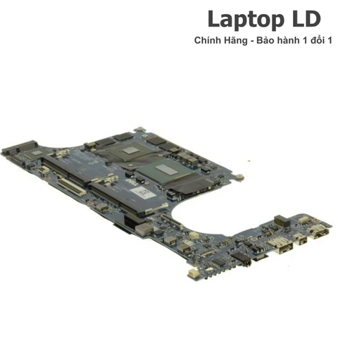 Mặt trước bo mạch chủ Dell Precision M3800 với đầy đủ chipset và linh kiện
