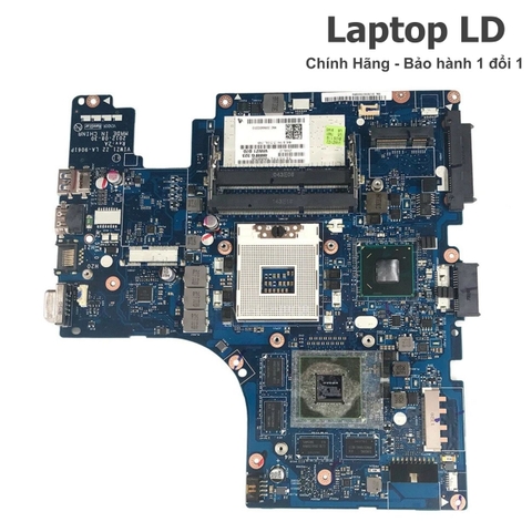 Mặt trước bo mạch chủ Lenovo IdeaPad Z400 P400 Z500 với đầy đủ linh kiện