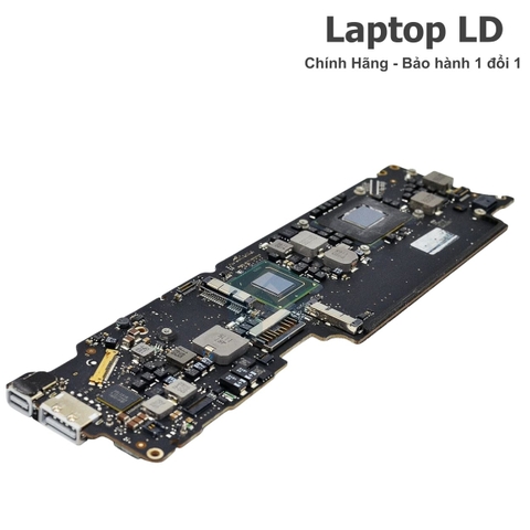 Mặt trước bo mạch chủ MacBook Air 11 inch hiển thị đầy đủ linh kiện