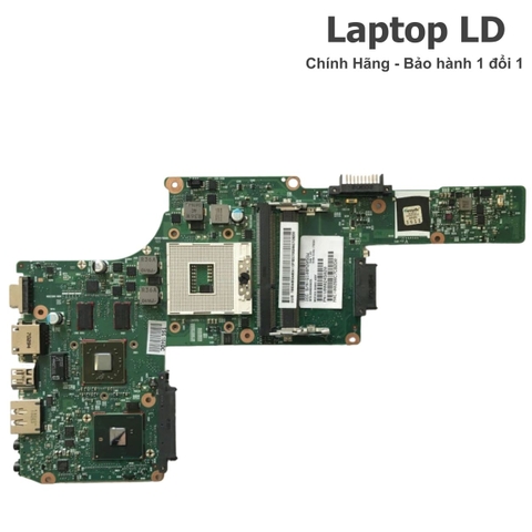 Mặt trước bo mạch chủ Toshiba Satellite L630 hiển thị chipset và linh kiện