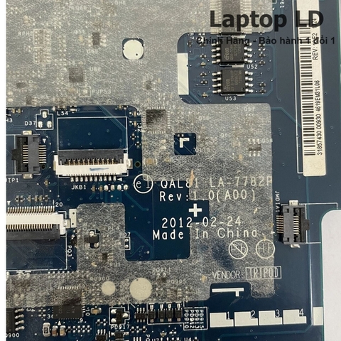 Tem mã mainboard Dell Latitude E6430 LA-7782P rõ nét và chính xác