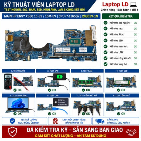 Main HP Envy x360 15-ES / 15M-ES i7-1165G7 | 203039-1N | Zin