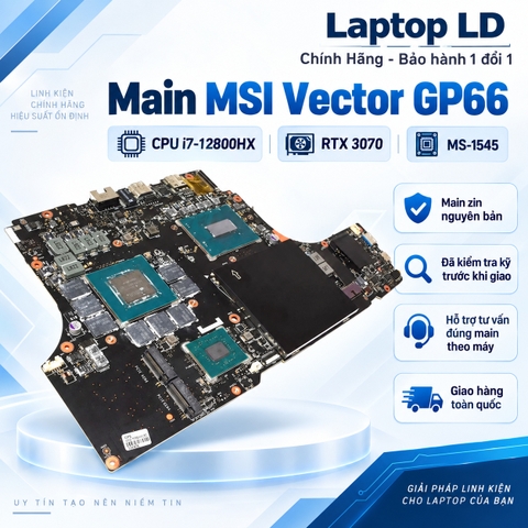 Test kiểm tra main MSI Vector GP66 i7-12800HX