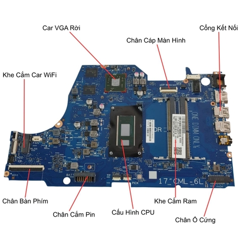 Main HP ProBook 470 G7 | CPU i5-10210U | 6050A3107701-MB-AO1