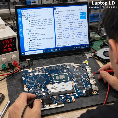Kiểm tra hoạt động main Lenovo IdeaPad 3 15ITL05 i3-1115G4 NM-D461