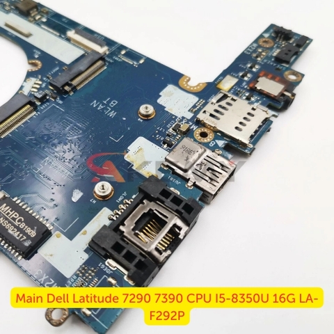Main Dell Latitude 7290 7390 hỗ trợ RAM DDR4 16GB