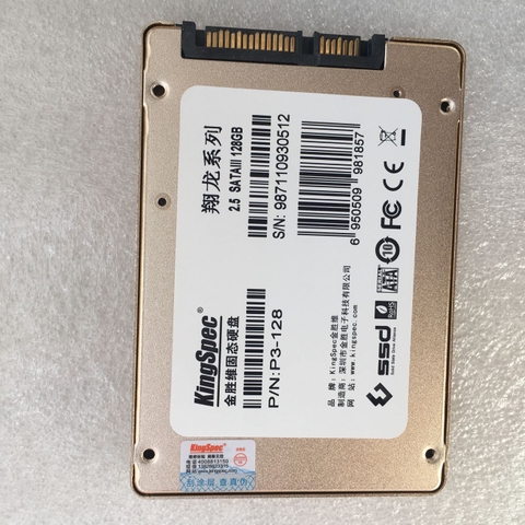 Thay ổ cứng SSD laptop Kingspec 128 GB