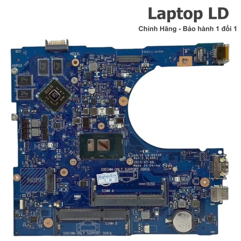 Tổng quan main Dell Inspiron 5459 / 5559 / 5759 CPU i5-6200U LA-D071P