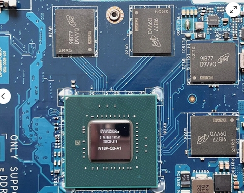 VGA Dell XPS 15 9570 5530 M5530 CPU I7-8850H GPU P1000 LA-F541P