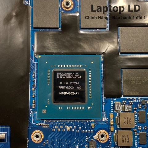 VGA GTX 1650 Ti trên main Dell XPS 15 9500
