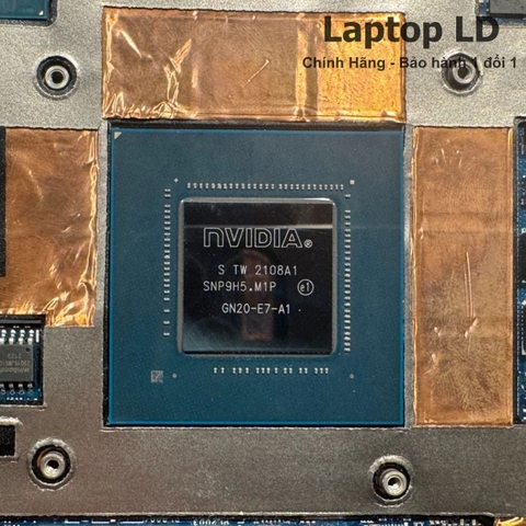 VGA RTX 3070 trên main Dell Alienware X15 R1
