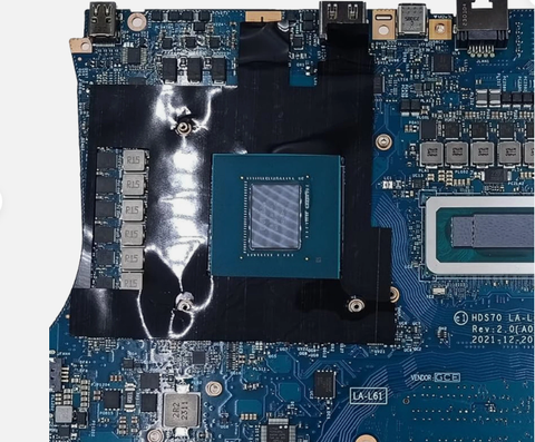 car rời vga Main Dell Alienware X17 R2 LA-L613P CPU i7-12700H RTX3060