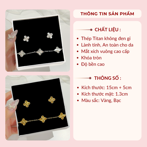 Vòng tay Bông tai TT211