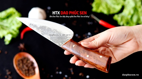 DAO BẦU LỌC 16 cán ốp nu nghiến G08OND / HTX DAO PHÚC SEN
