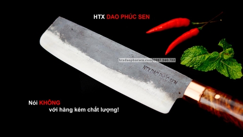 DAO PHÚC SEN bản Usuba khâu đồng đỏ