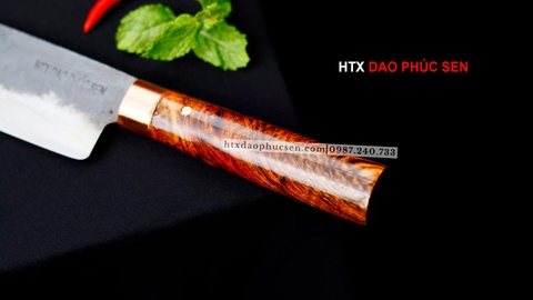 DAO PHÚC SEN bản Usuba khâu đồng đỏ