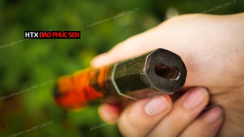 cán dao nhật, cán nhật bát giác, cán dao nhật gỗ mun, cán dao