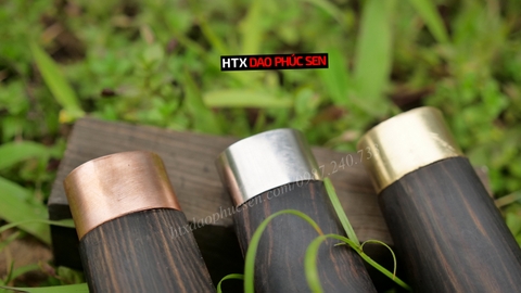 cán dao mun, cán dao bếp, cán dao cẩm chỉ, cán dao chặt, cán dao thái, htx dao phúc sen, dao phúc sen