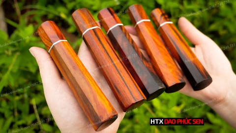 cán dao mun, cán dao bếp, cán dao cẩm chỉ, cán dao chặt, cán dao thái, htx dao phúc sen, dao phúc sen